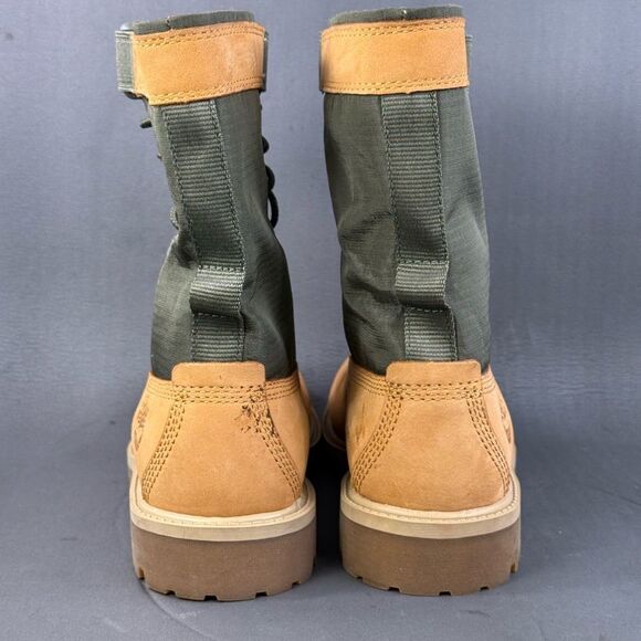 Timberland 6 Inch Premium Gaiter Boot Junior 'Wheat Green' youths size 4.5 - Picture 4 of 9
